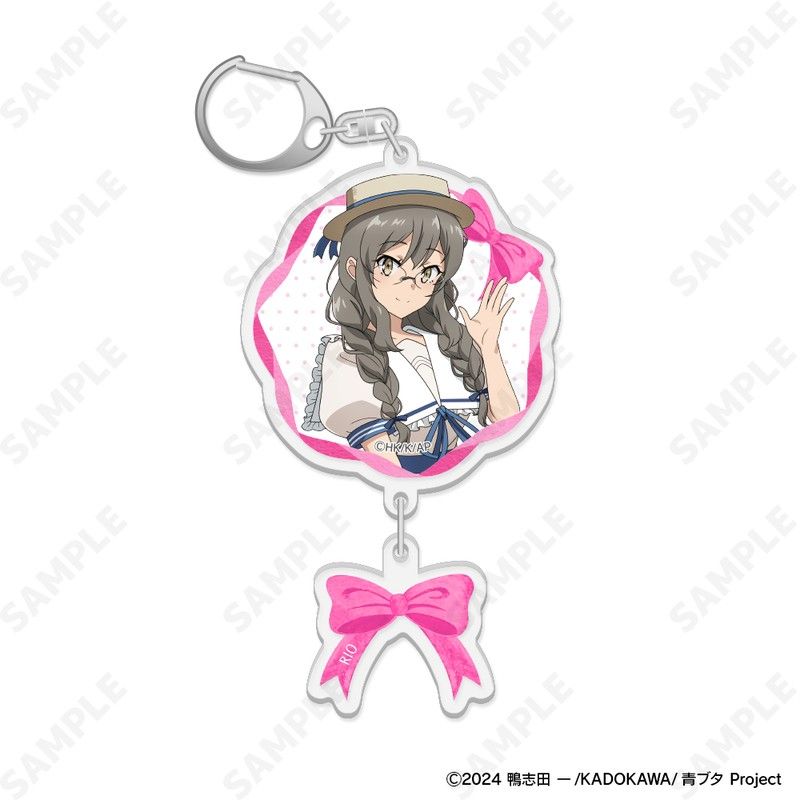 青春ブタ野郎シリーズ 2連アクリルキーホルダー 4 双葉理央[セーラーワンピース]