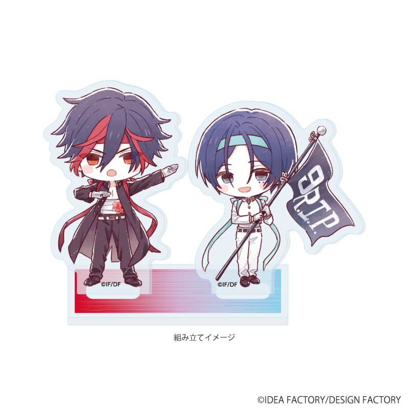 アクリルスタンドプレート「9 R.I.P.」06/紅華＆響 応援団ver.(グラフアートイラスト)