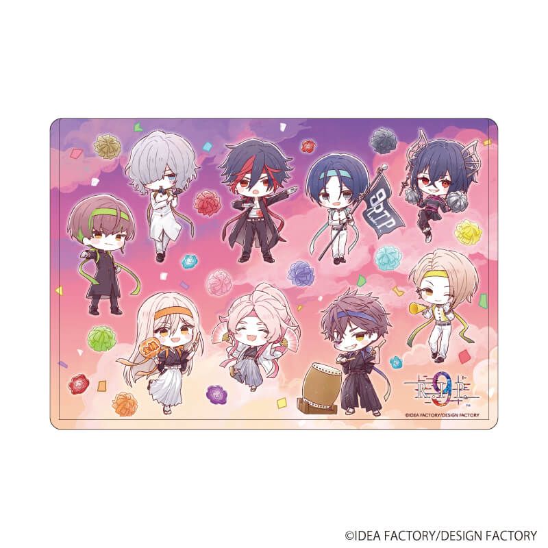 キャラクリアケース「9 R.I.P.」03/応援団ver. 集合デザイン(グラフアートイラスト)