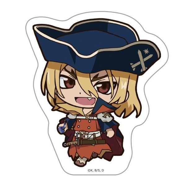 Dr.STONE ついてっくダイカットステッカー 七海龍水