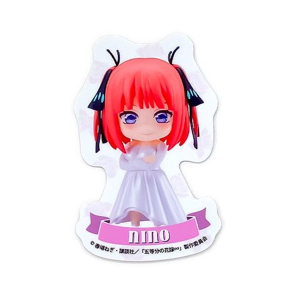 五等分の花嫁∽ ねんどろいどぷらす ダイカットステッカー 中野二乃