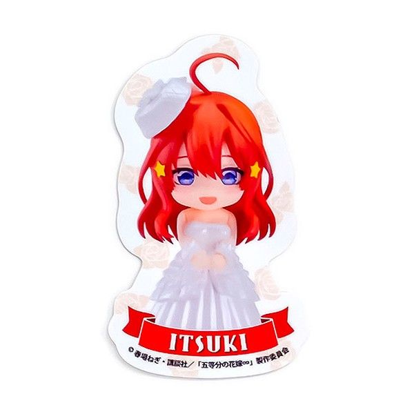 五等分の花嫁∽ ねんどろいどぷらす ダイカットステッカー 中野五月
