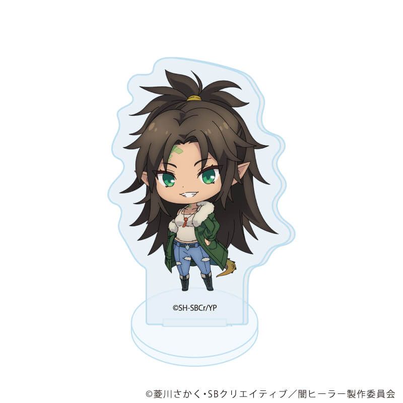 アクリルぷちスタンド「一瞬で治療していたのに役立たずと追放された天才治癒師、闇ヒーラーとして楽しく生きる」01/コンプリートセット(全6種)(公式イラスト)