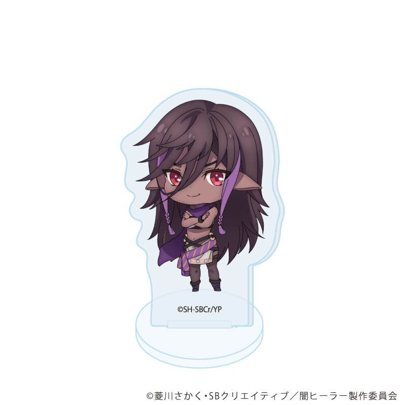 アクリルぷちスタンド「一瞬で治療していたのに役立たずと追放された天才治癒師、闇ヒーラーとして楽しく生きる」01/コンプリートセット(全6種)(公式イラスト)