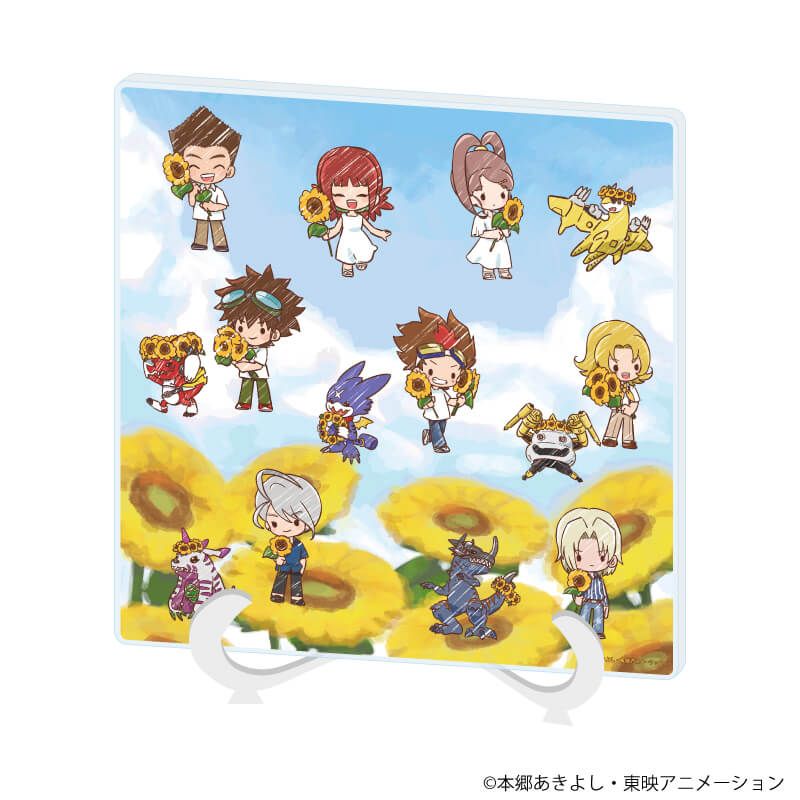アクリルアートボード「デジモンクロスウォーズ」01/集合デザイン(グラフアートイラスト)