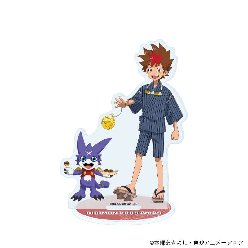 【未開封】　デジモン　アクリルスタンド　クロスウォーズ　コンプセット アクリルぷちスタンド「デジモンクロスウォーズ」01