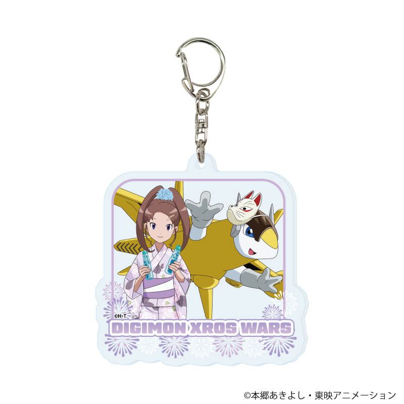 アクリルキーホルダー「デジモンクロスウォーズ」01/コンプリートBOX(全8種)(描き下ろしイラスト)