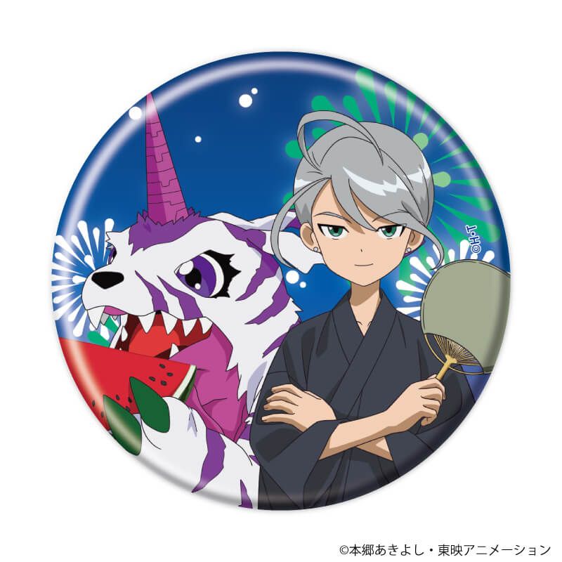 缶バッジ「デジモンクロスウォーズ」01/コンプリートBOX(全8種