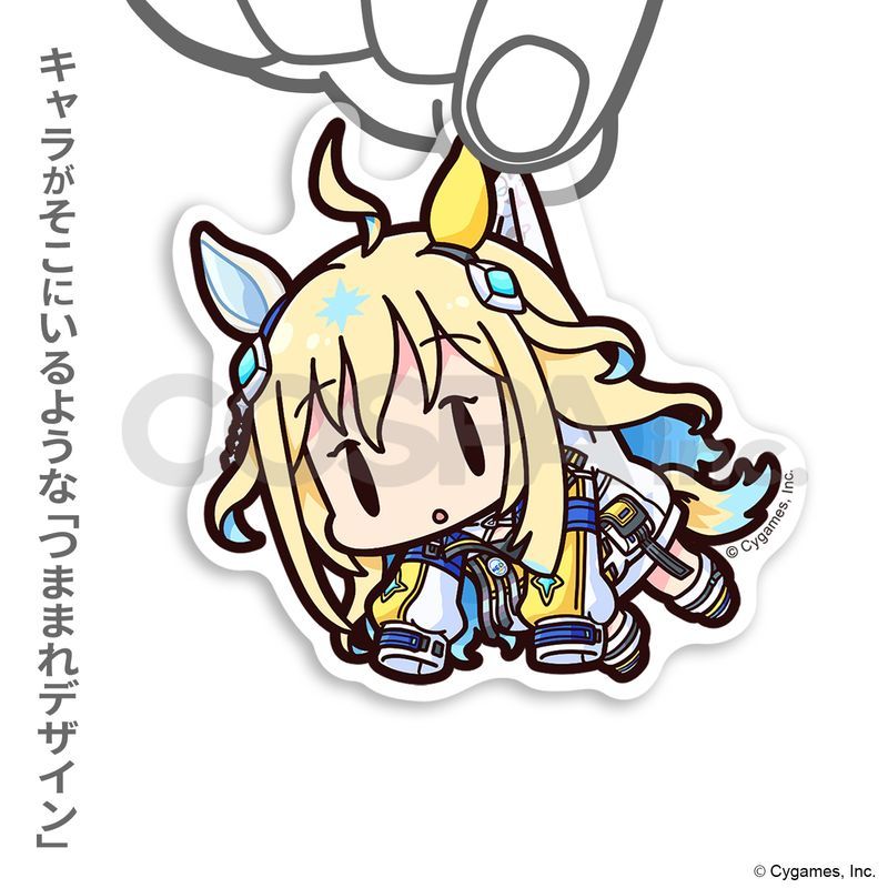 ウマ娘【ネオユニヴァース】コスモピュエラ 公式アクリルスタンド 缶バッジ ウマ娘 プリティーダービー ネオユニヴァース アクリルつままれ