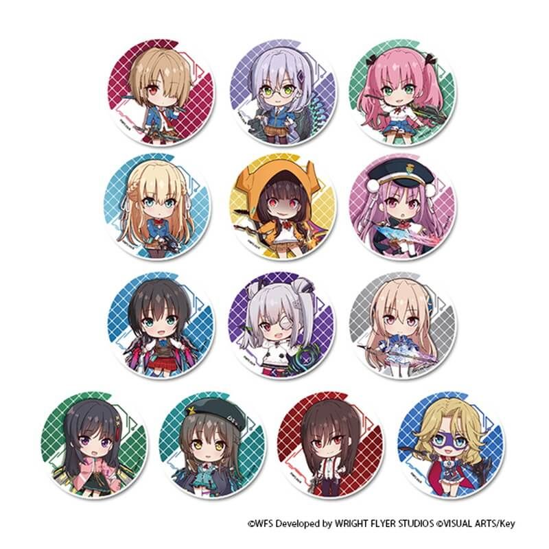 ヘブンバーンズレッド ぷちちょこトレーディング缶バッジ（PCS