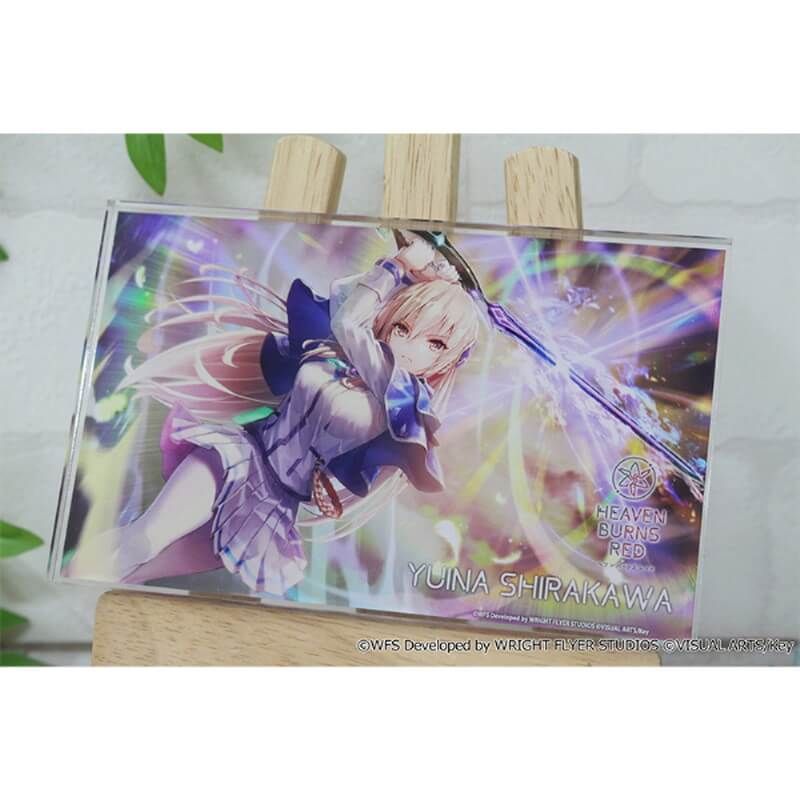 ヘブンバーンズレッド BIGアクリルブロック【白河ユイナ