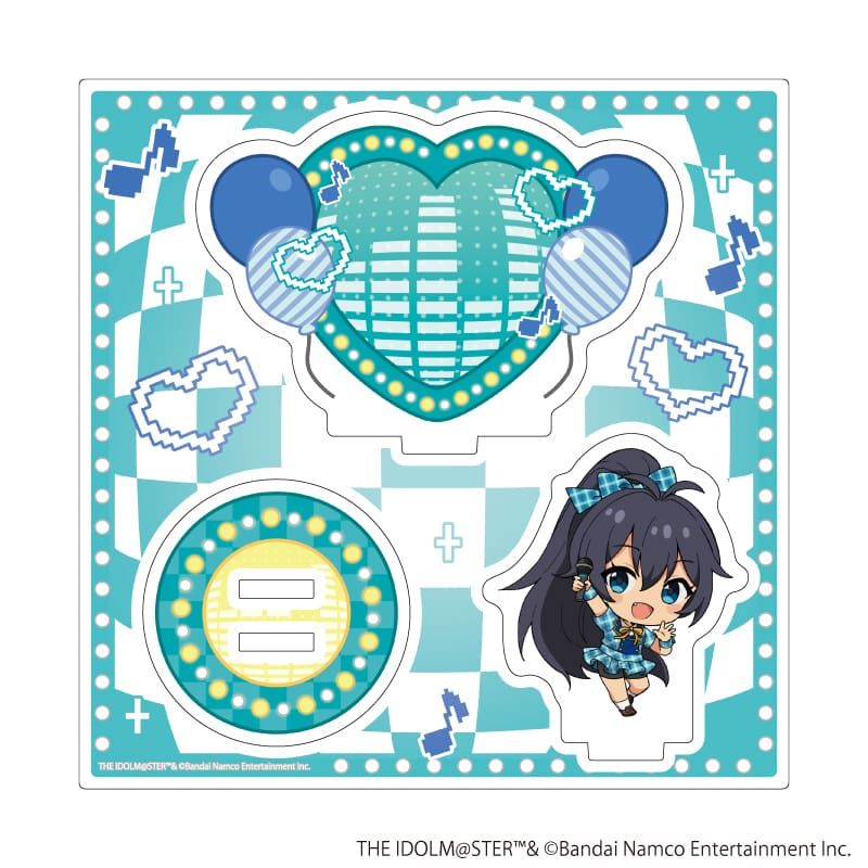 アクリルスタンドプレート「アイドルマスター ミリオンライブ！」26/我那覇 響 カラオケver.(ミニキャライラスト)