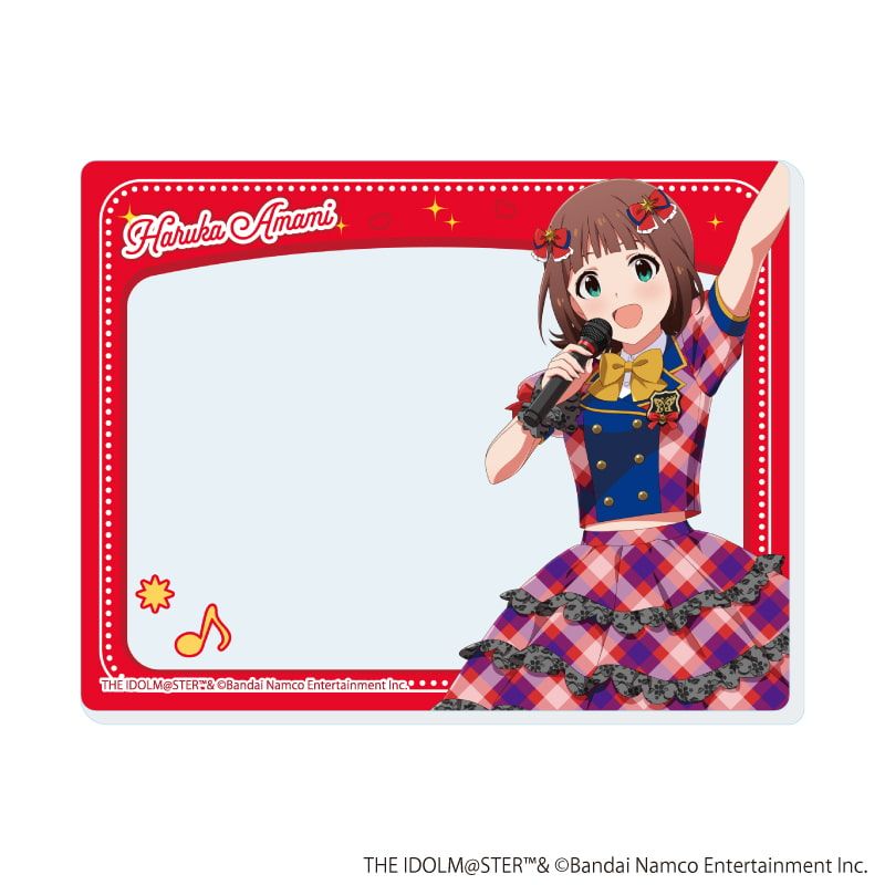 アクリルカード「アイドルマスター ミリオンライブ！」06/カラオケver. トレーディング(6種)(描き下ろしイラスト)