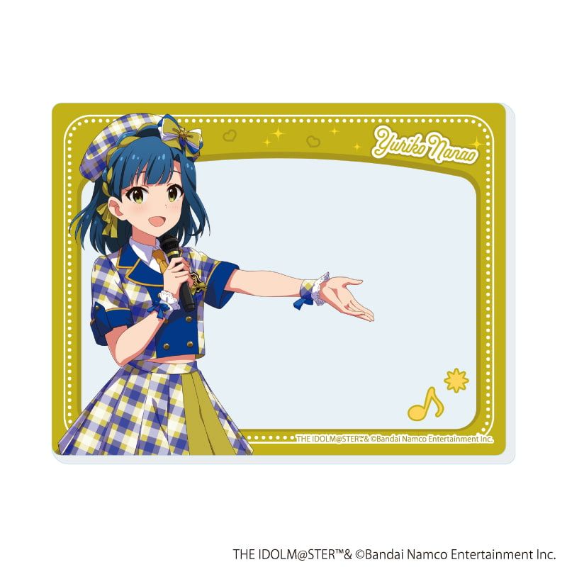 アクリルカード「アイドルマスター ミリオンライブ！」06/カラオケver. トレーディング(6種)(描き下ろしイラスト)