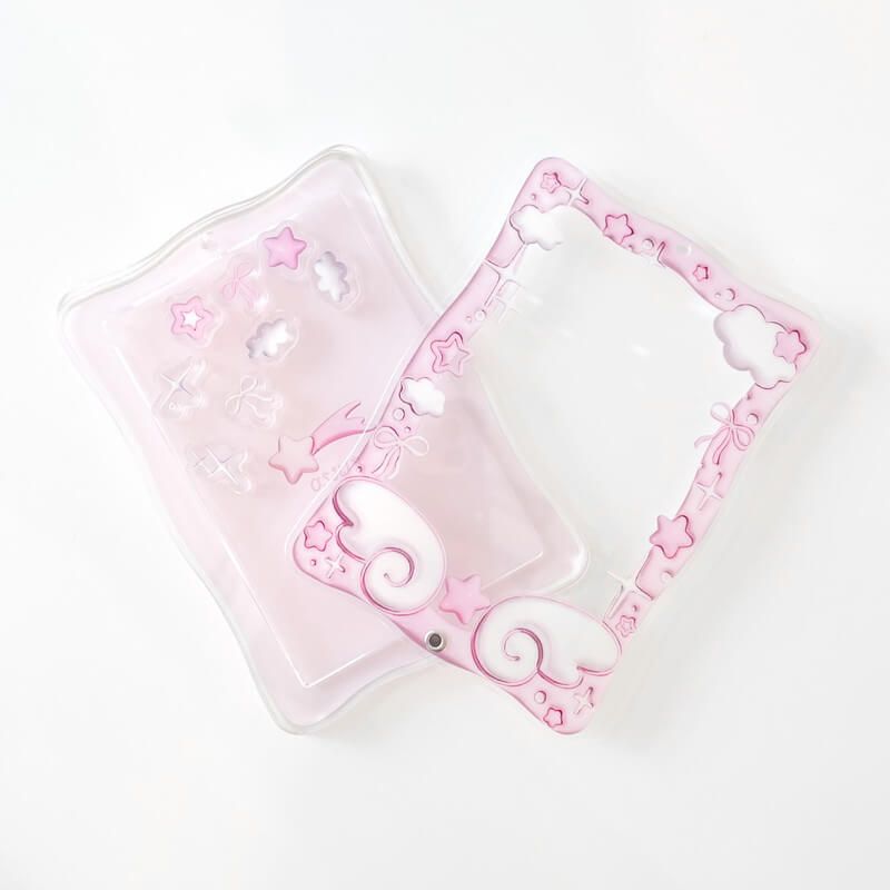 アクリルフレーム05/エンジェルコア ピンク【推し活】