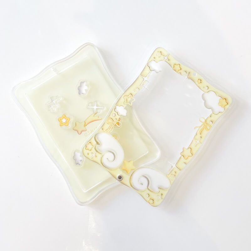 アクリルフレーム04/エンジェルコア イエロー【推し活】