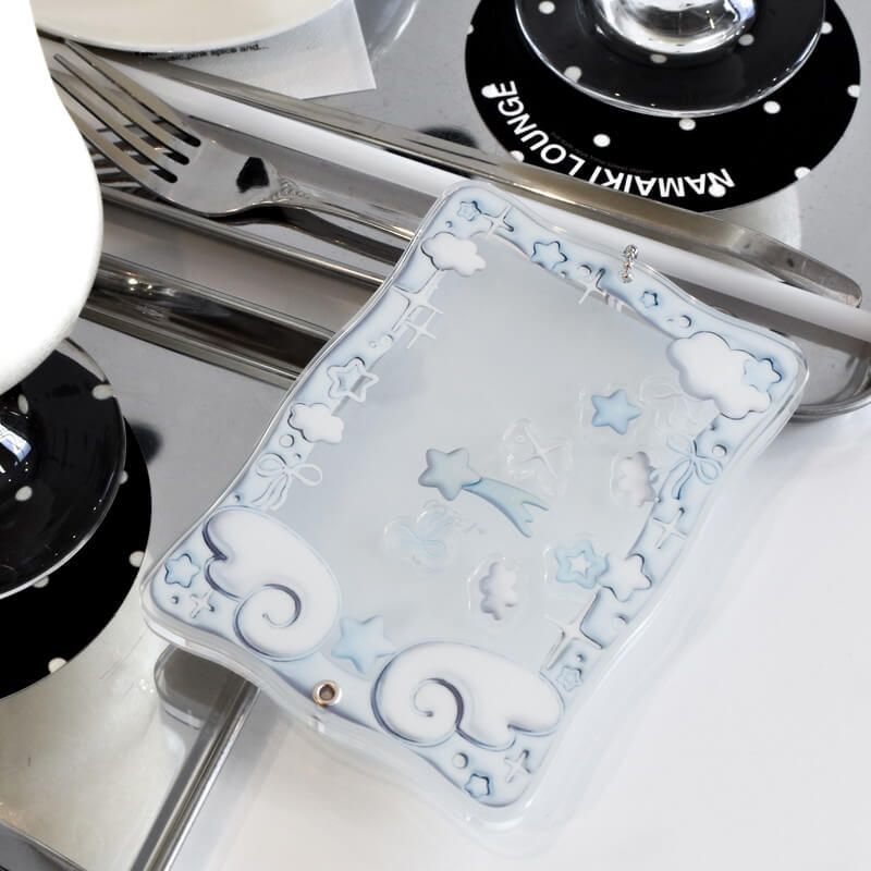 アクリルフレーム02/エンジェルコア ブルー【推し活】