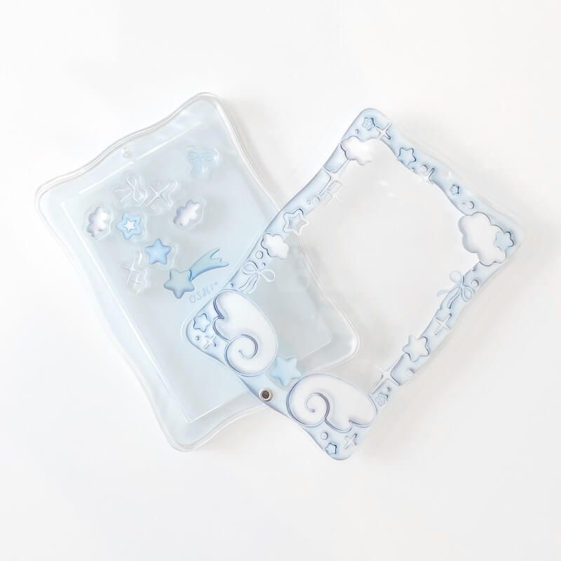 アクリルフレーム02/エンジェルコア ブルー【推し活】