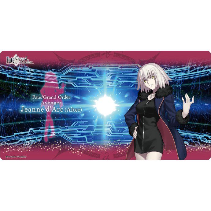 ジャンヌダルク　オルタ　ラバー　プレイマット　fate fgo ジャンヌダルク オルタ ラバー プレイマット fate fgo - メルカリ