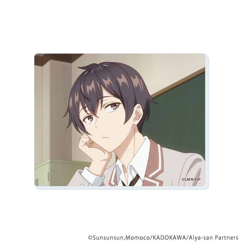 アクリルカード「時々ボソッとロシア語でデレる隣のアーリャさん」03/ブラインド(5種)(場面写イラスト)