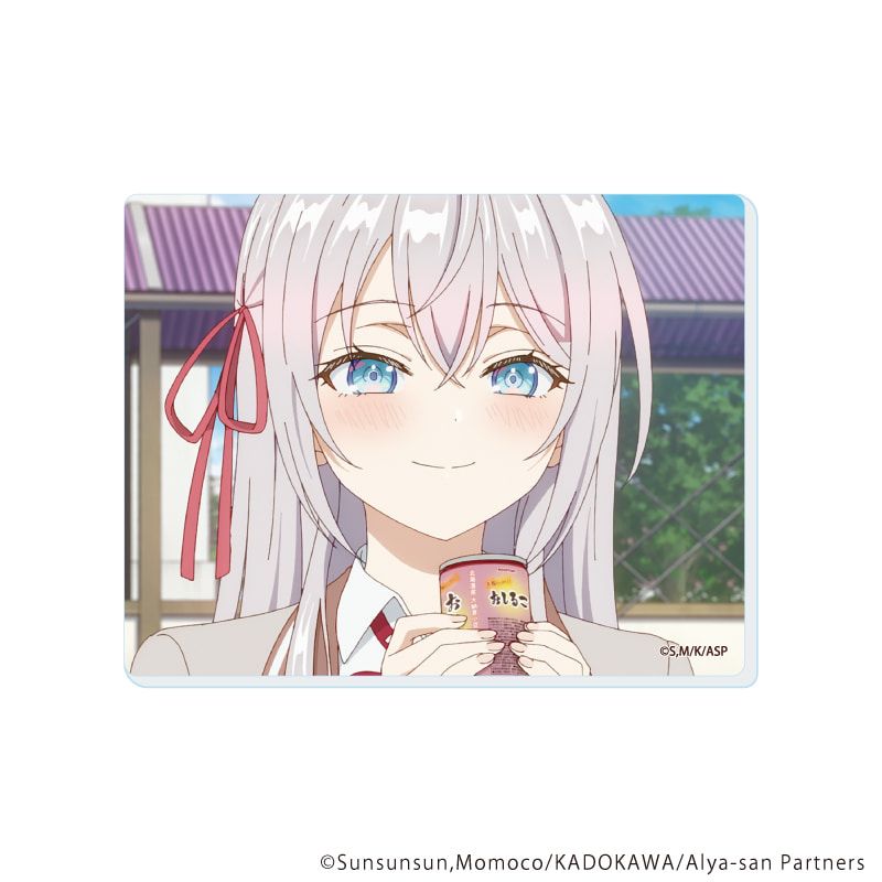 アクリルカード「時々ボソッとロシア語でデレる隣のアーリャさん」03/ブラインド(5種)(場面写イラスト)