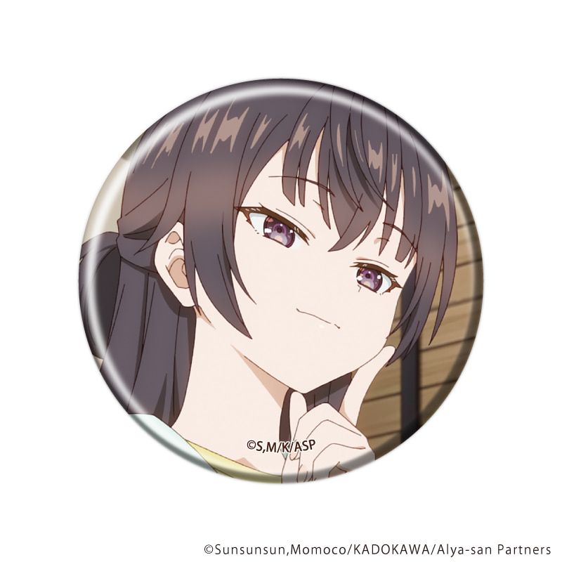 缶バッジ「時々ボソッとロシア語でデレる隣のアーリャさん」04/ブラインド(5種)(場面写イラスト)