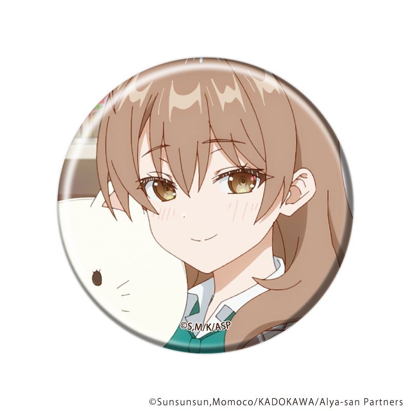 缶バッジ「時々ボソッとロシア語でデレる隣のアーリャさん」04/ブラインド(5種)(場面写イラスト)