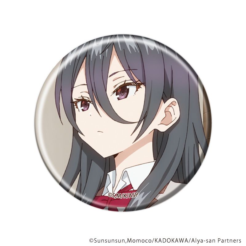 缶バッジ「時々ボソッとロシア語でデレる隣のアーリャさん」04/ブラインド(5種)(場面写イラスト)