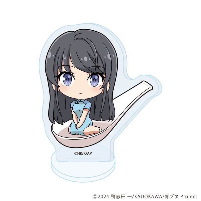 アクリルぷちスタンド「青春ブタ野郎はサンタクロースの夢を見ない」01/コンプリートBOX(全6種)(ミニキャライラスト)