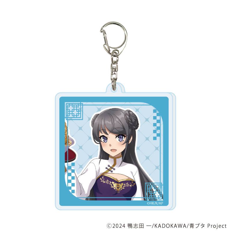 アクリルキーホルダー「青春ブタ野郎はサンタクロースの夢を見ない」01/コンプリートBOX(全8種)(描き下ろし&描き起こしイラスト)