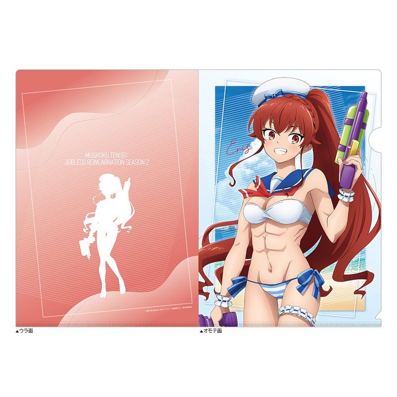 無職転生Ⅱ キャラファイングラフ マリンセーラー水着 A4サイズ 無職転生Ⅱ ～異世界行ったら本気だす～]描き下ろしキャラ