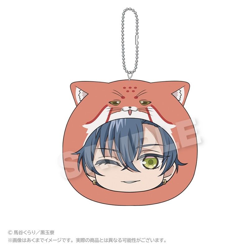 美男高校地球防衛部ハイカラ! まるめいつクッションキーホルダー 酸ヶ湯愛琉志