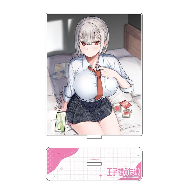 王子様の友達 アクリルパネルスタンド 藍田美明/制服