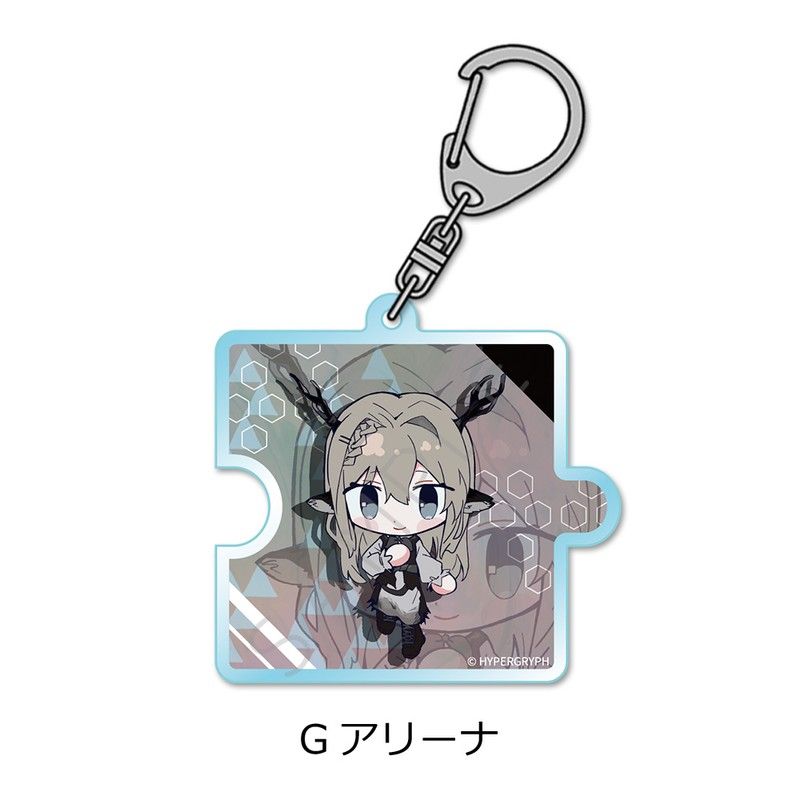 アークナイツ【焔燼曙明/RISE FROM EMBER】 アクリルキーホルダー G アリーナ