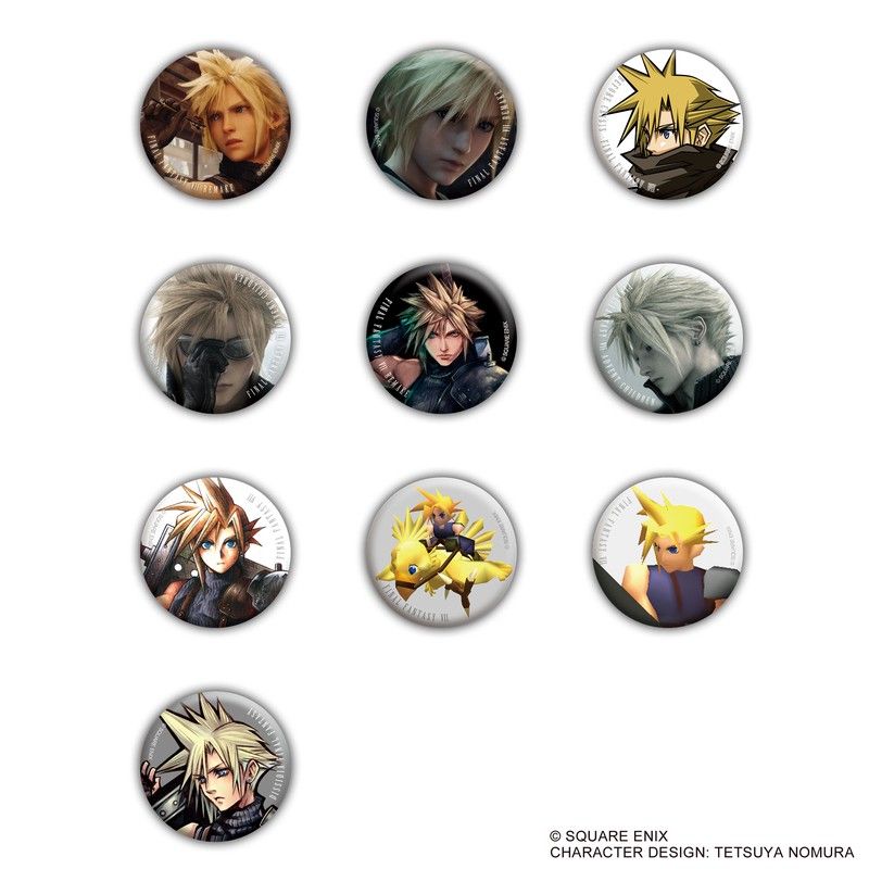 ファイナルファンタジーVII カンバッジコレクション クラウド・ストライフ Vol.1