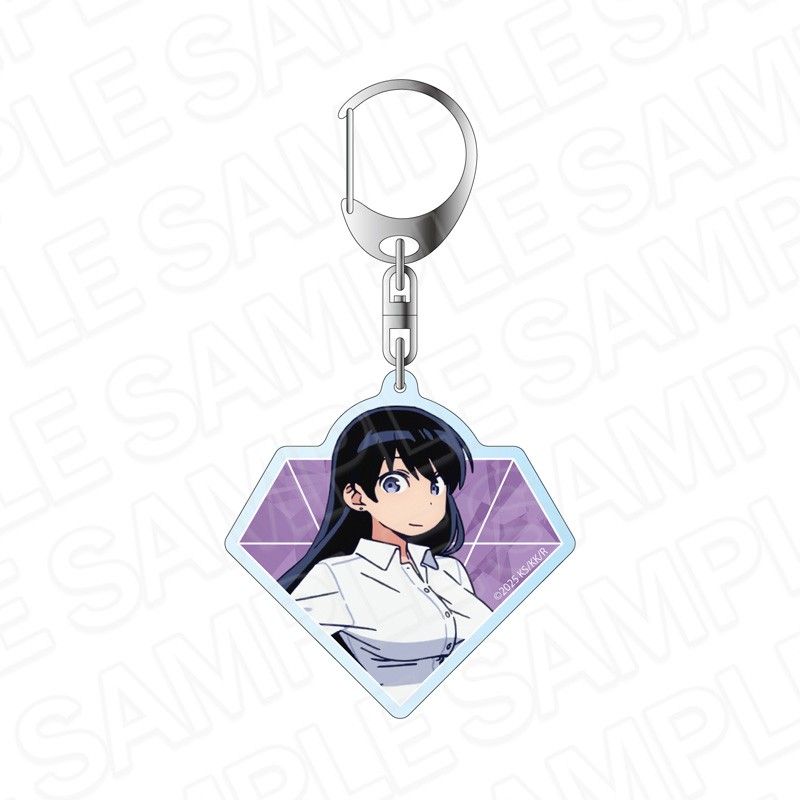 瑠璃の宝石 ラメアクリルキーホルダー 荒砥凪
