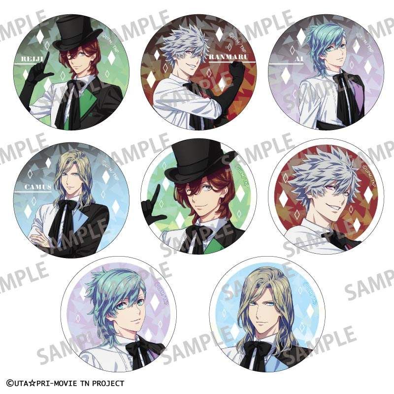 劇場版 うたの☆プリンスさまっ♪ TABOO NIGHT XXXX トレーディングホログラム缶バッジ