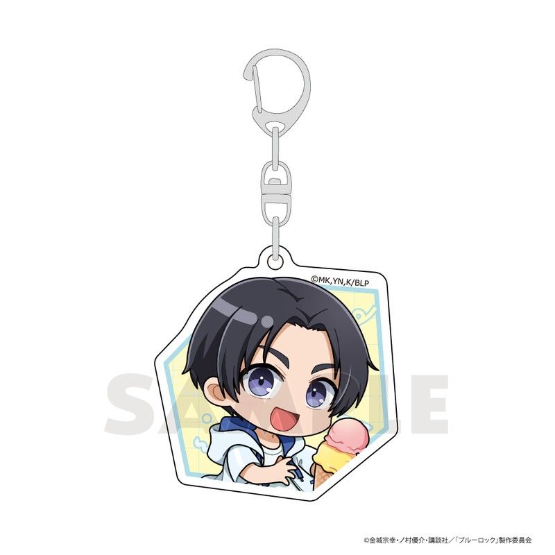 ブルーロック アクリルキーホルダー 七星虹郎/バカンス2