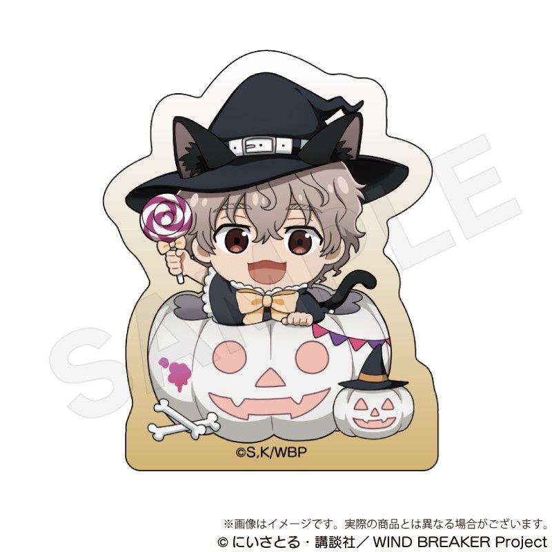 WIND BREAKER アクリルブロック ブラックハロウィンVer. 兎耳山丁子