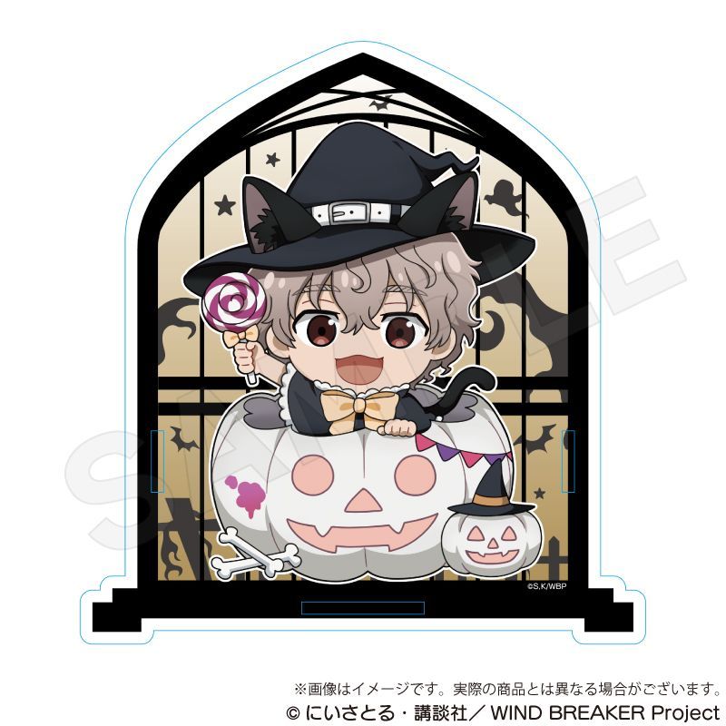 WIND BREAKER アクリルペンスタンド ブラックハロウィンVer. 兎耳山