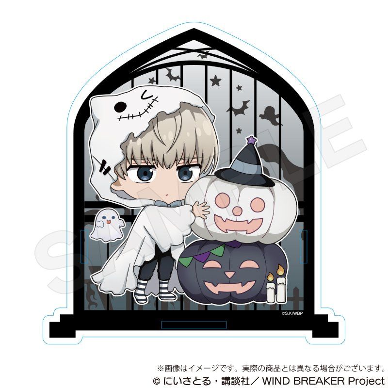 WIND BREAKER アクリルペンスタンド ブラックハロウィンVer. 梶蓮