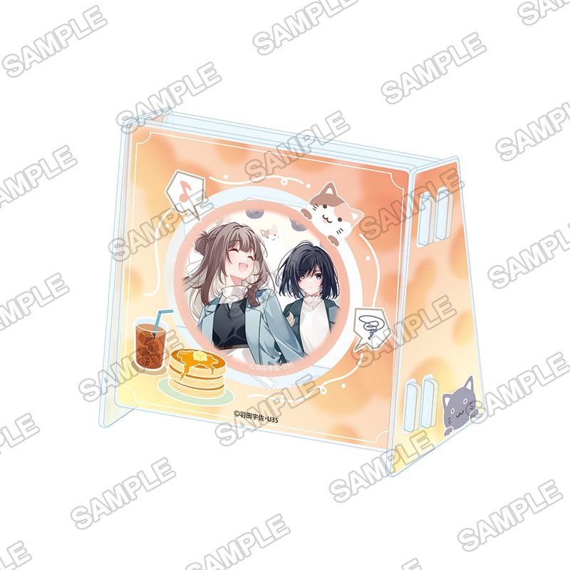 週に一度クラスメイトを買う話 -ふたりの秘密は一つ屋根の下- 缶バッジ&ホルダーセット afternoon