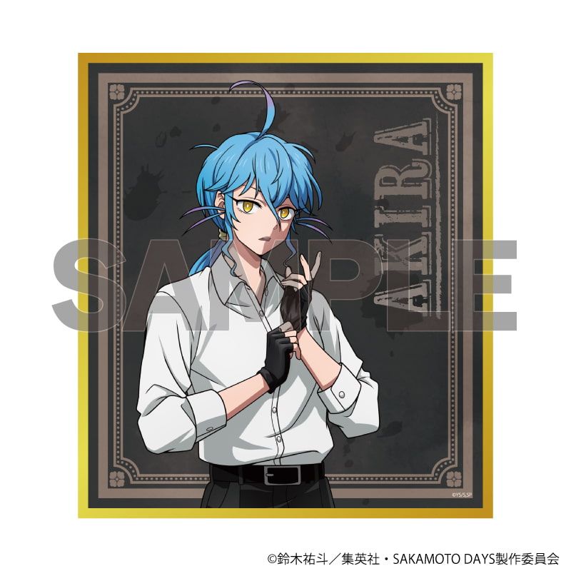 ミニ色紙「SAKAMOTO DAYS」01/革手袋ver. ブラインド(6種)(描き