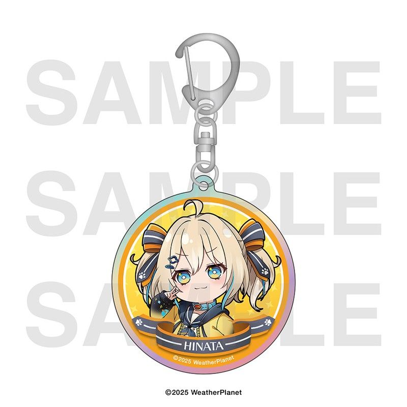 Weather Planet ドヤ顔ホロアクリルキーホルダー 天晴ひなた