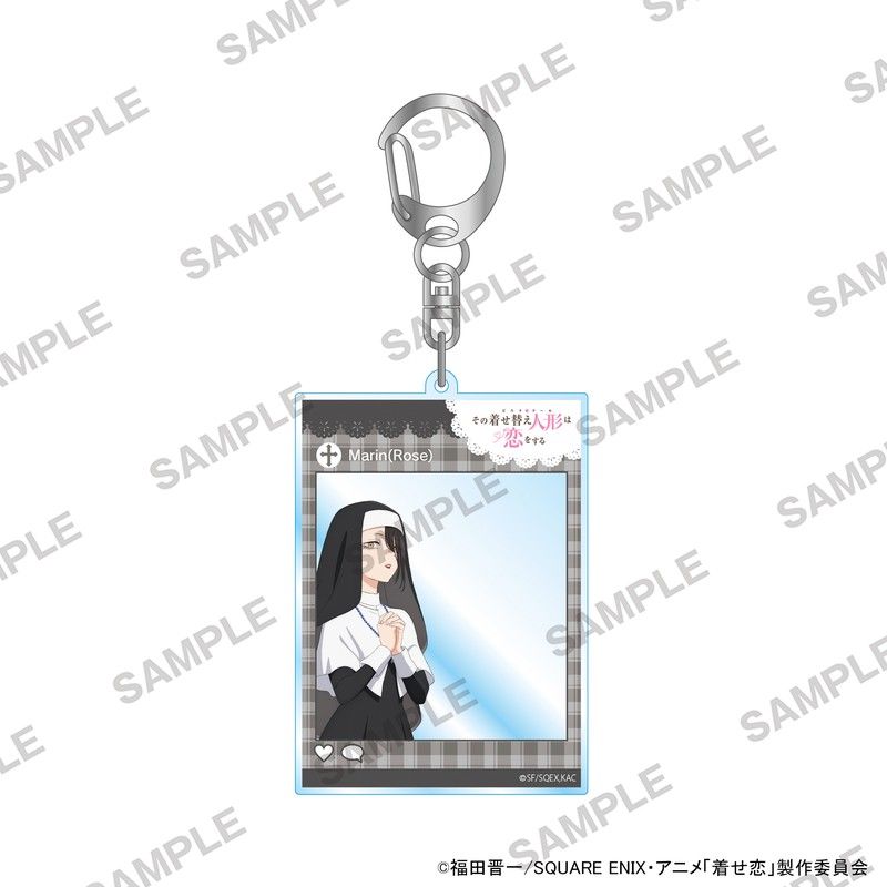 その着せ替え人形は恋をする SNS風アクリルキーホルダー 喜多川海夢(ロゼ)