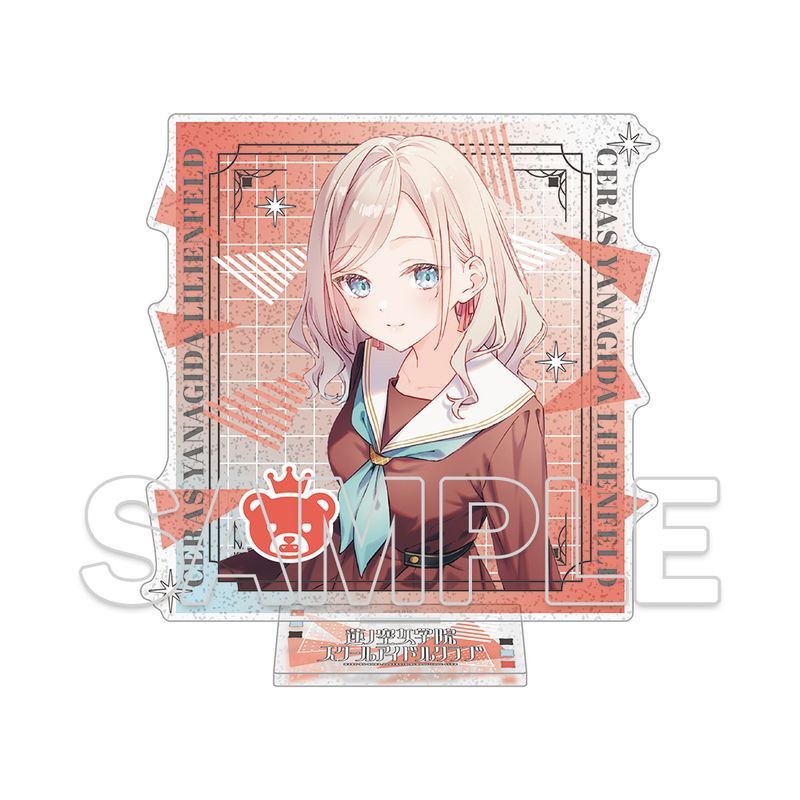 ラブライブ!蓮ノ空女学院スクールアイドルクラブ ラメ入りアクリルスタンド Ver.105期スタート セラス柳田リリエンフェルト