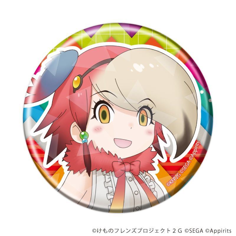 ホログラム缶バッジ(57mm)「けものフレンズ3」02/ブラインド(12種)(公式イラスト)