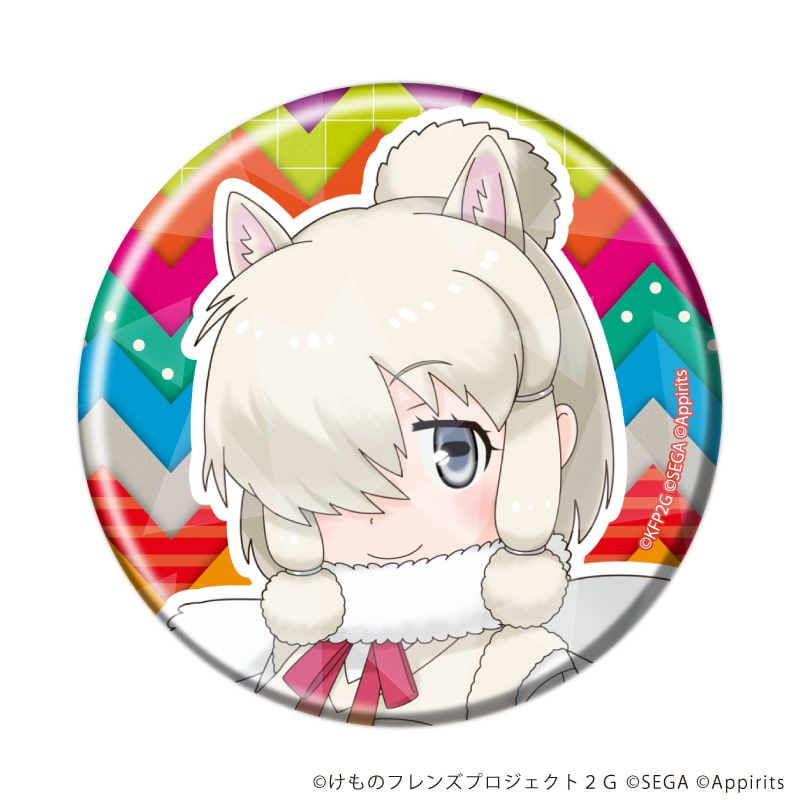 ホログラム缶バッジ(57mm)「けものフレンズ3」02/ブラインド(12種)(公式イラスト)