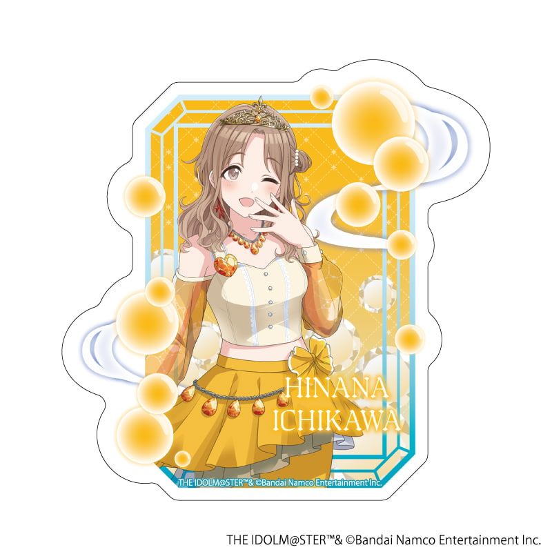 ダイカットステッカー「アイドルマスター シャイニーカラーズ」04/市川雛菜 宝石人魚ver.(描き下ろしイラスト)