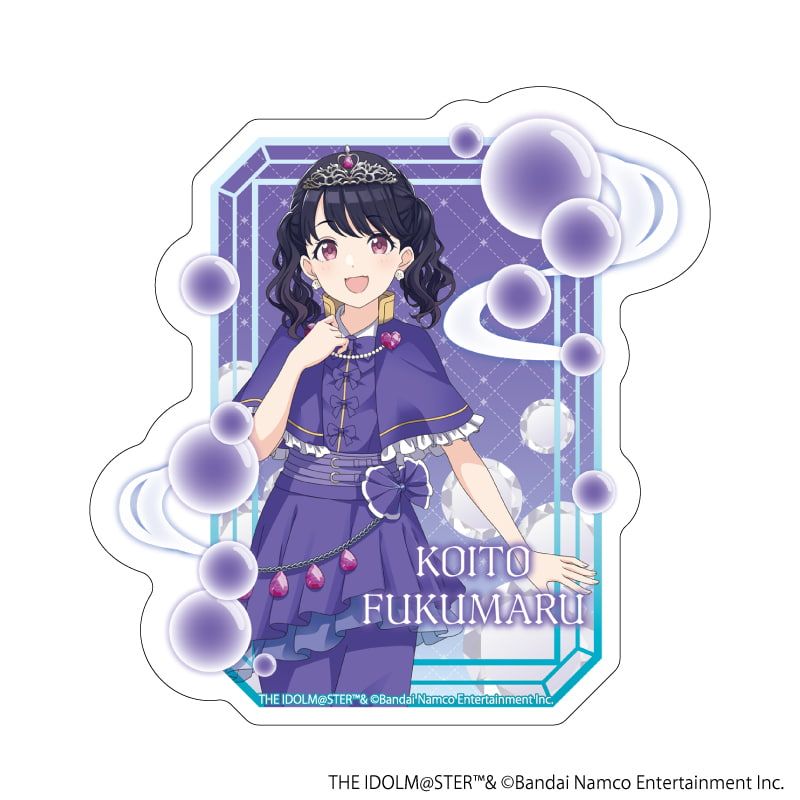 ダイカットステッカー「アイドルマスター シャイニーカラーズ」03/福丸小糸 宝石人魚ver.(描き下ろしイラスト)